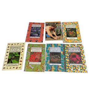 Brooklyn Botanic Garden Series Lot Of 7 Perennials Soil Insects Shrubs Salads